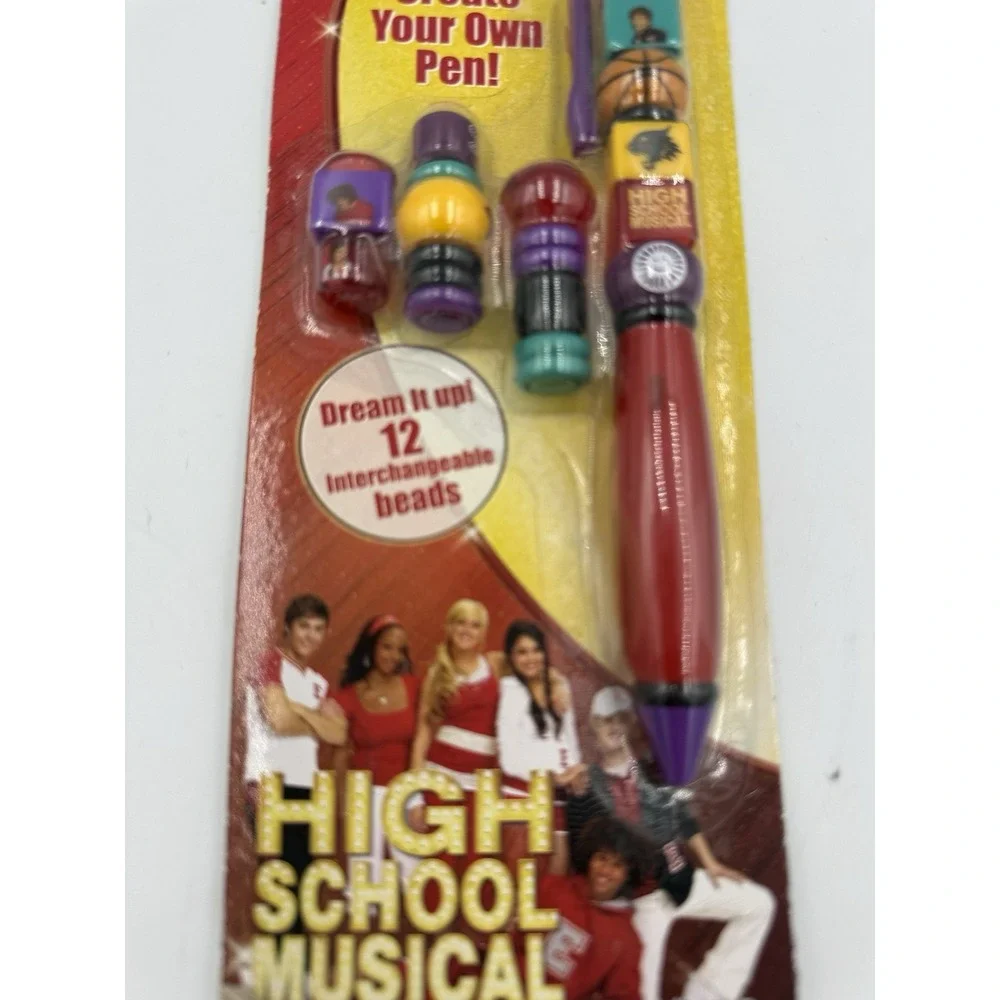 Disney High School Musical 2006 Create Your Own Pen Customizable Beaded Pen